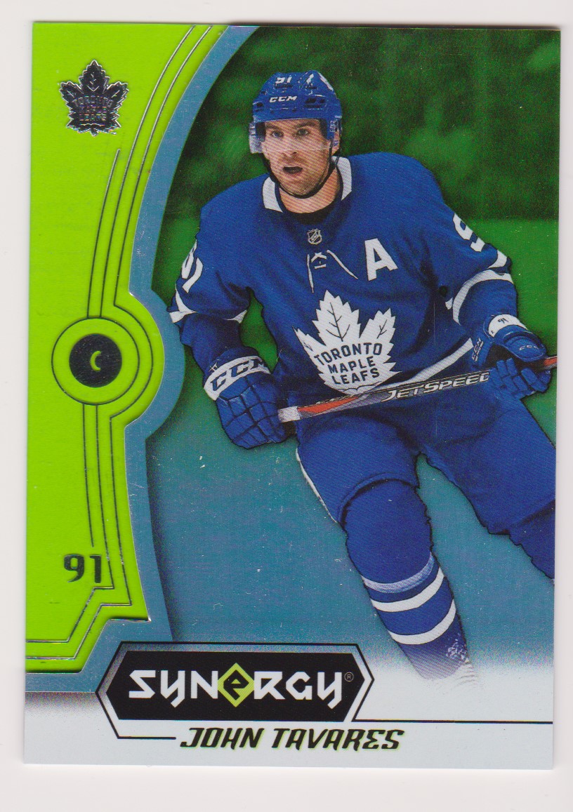 2018-19 Synergy Green #10 John Tavares (image for) 2018-19 Synergy Green #10 John Tavares